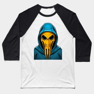 Spooky Squid  in hoodie Baseball T-Shirt